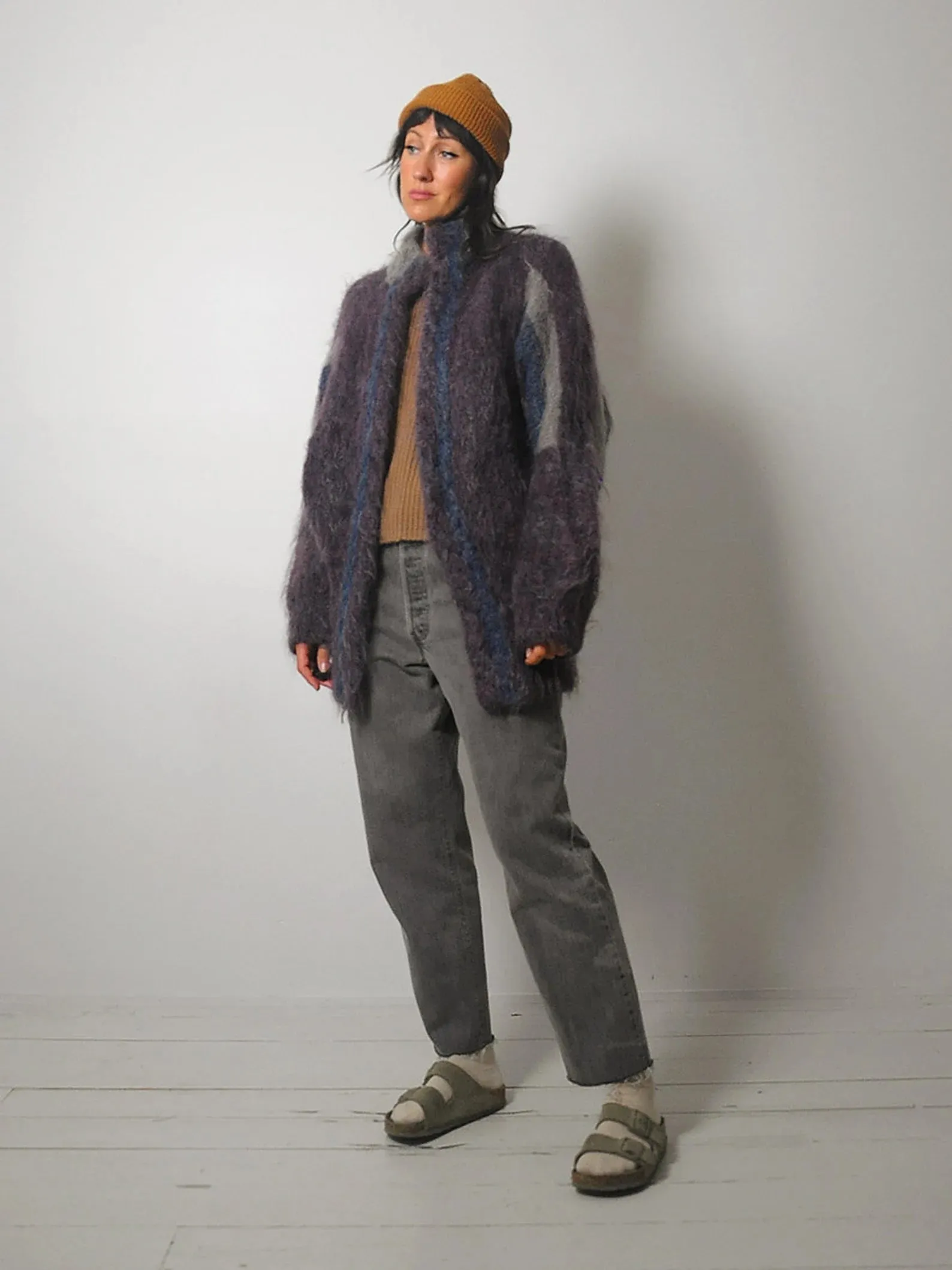 1980's Mohair Cardigan Coat