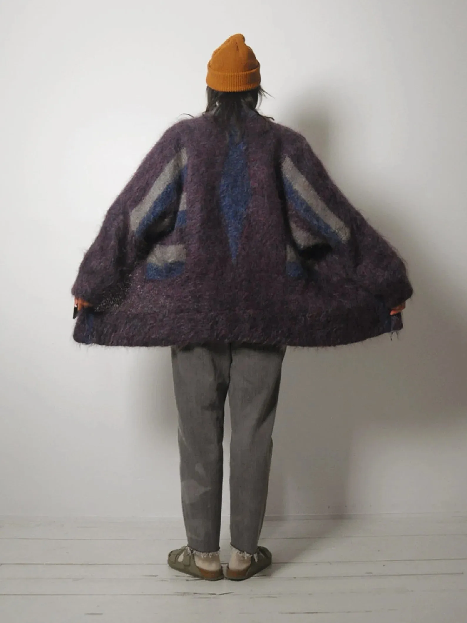 1980's Mohair Cardigan Coat