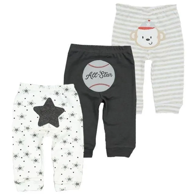 3 piece baby pant set