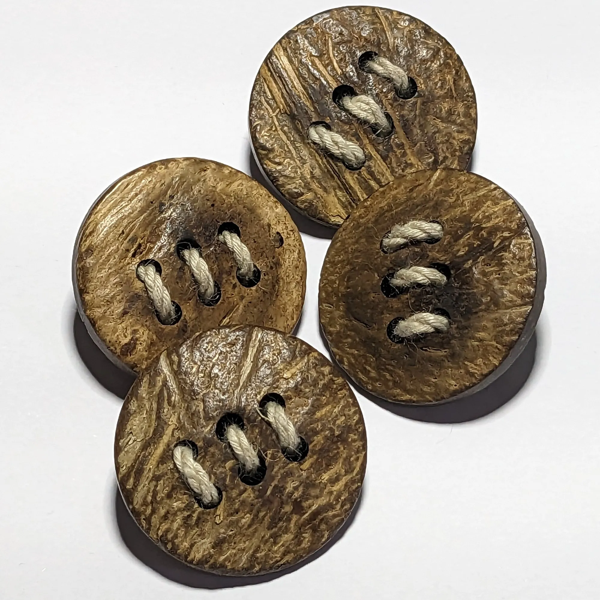 30mm Coconut Shank Buttons