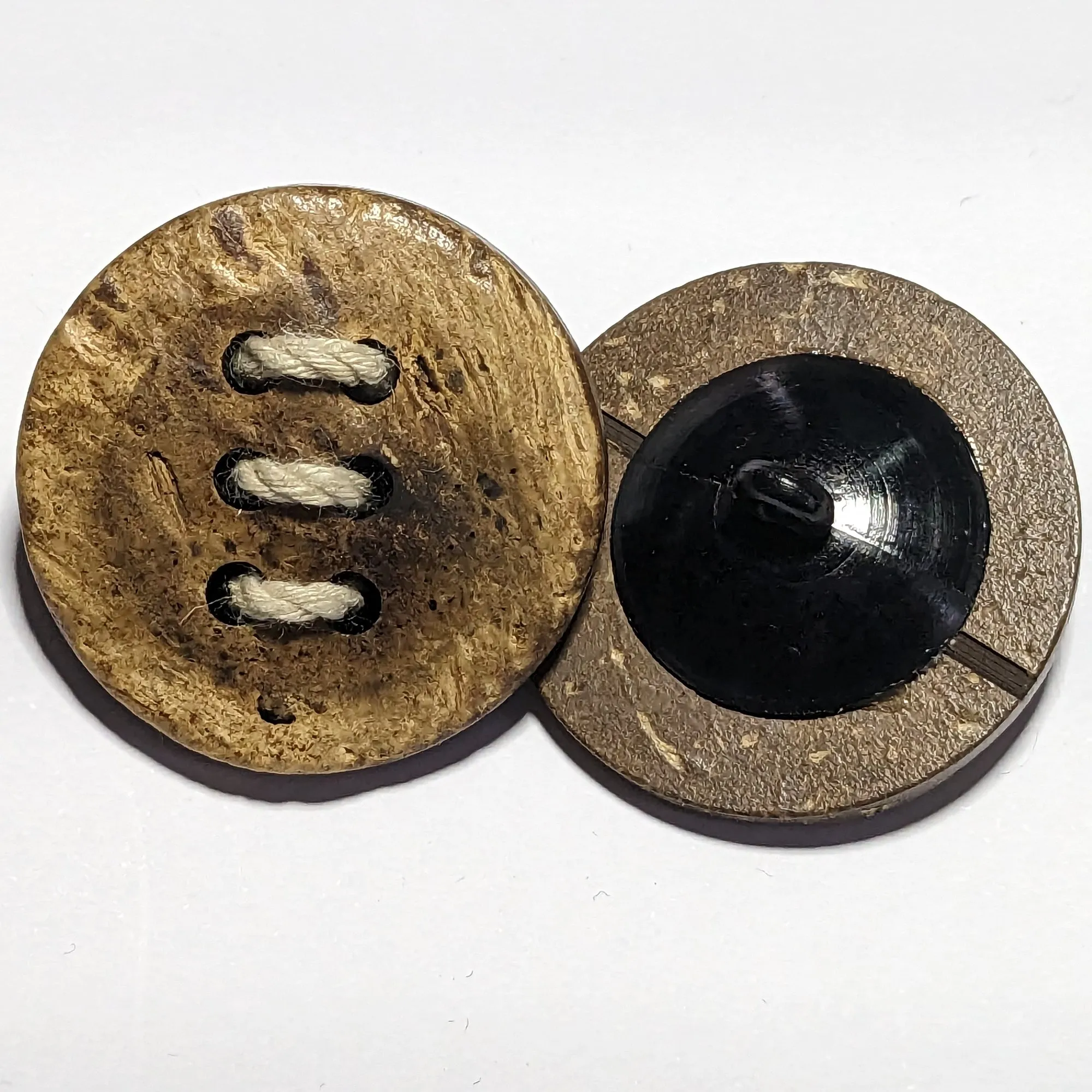 30mm Coconut Shank Buttons