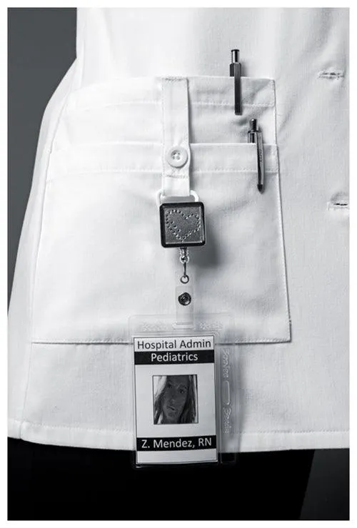 82402 Dickies 30" Women's White Lab Coat 3/4 Sleeves