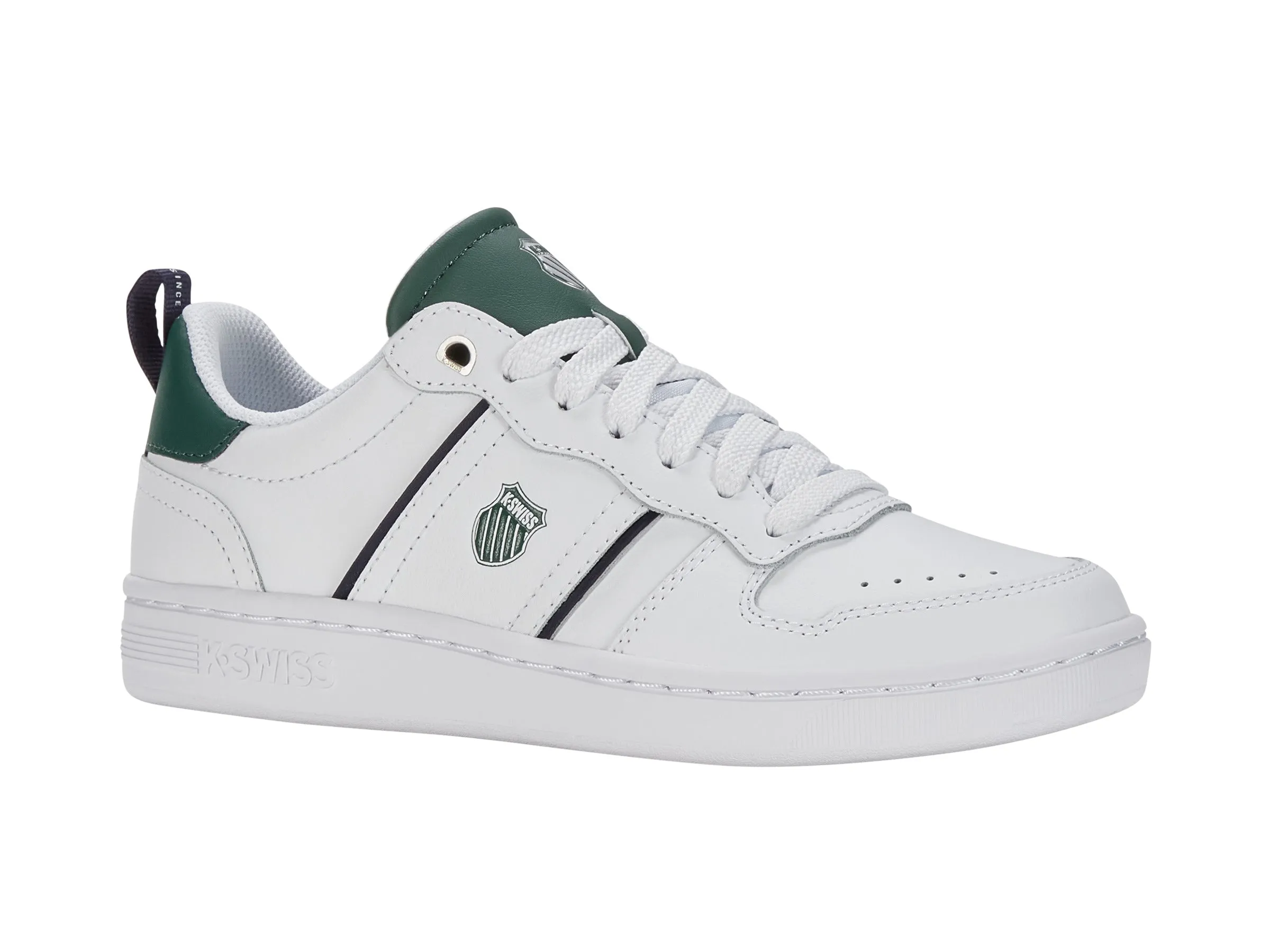 98903-193-M | LOZAN MATCH LTH | WHITE/POSY GREEN/PEACOAT