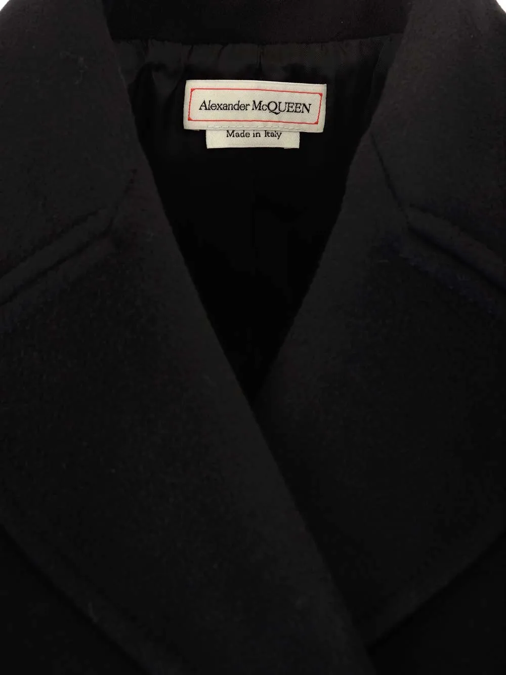 Alexander McQueen Military Peacoat