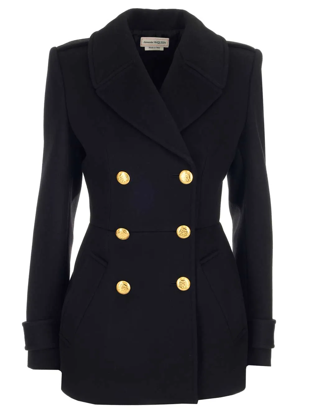 Alexander McQueen Military Peacoat