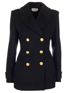 Alexander McQueen Military Peacoat