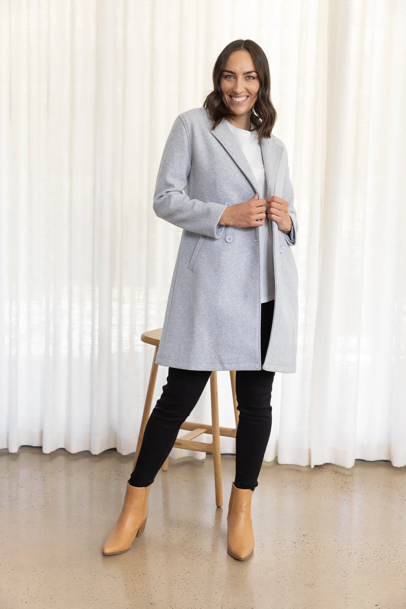 ALICE COAT - Grey