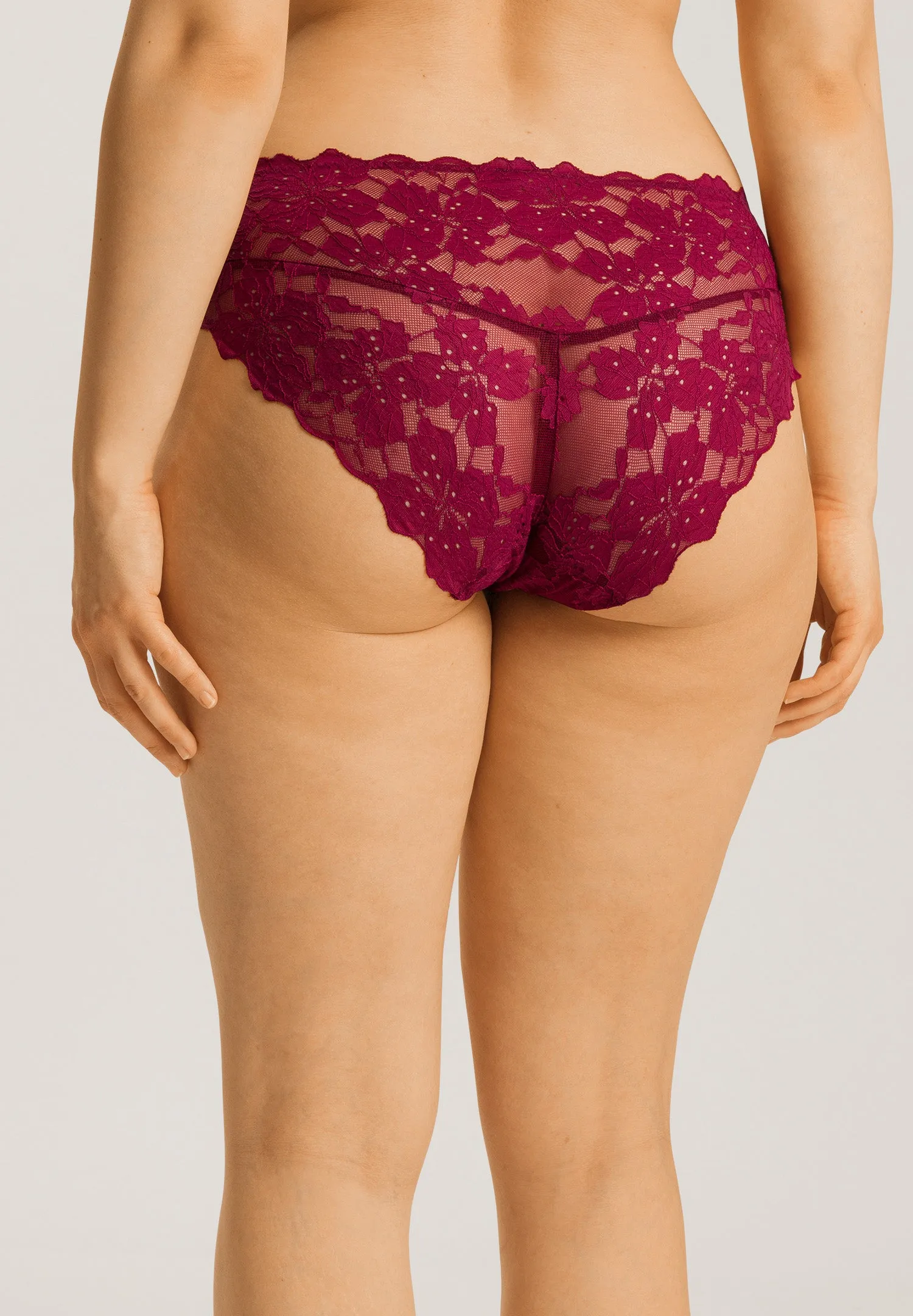 Anais Lace Hi-Cut Brief | Deep Poppy 70906-2405