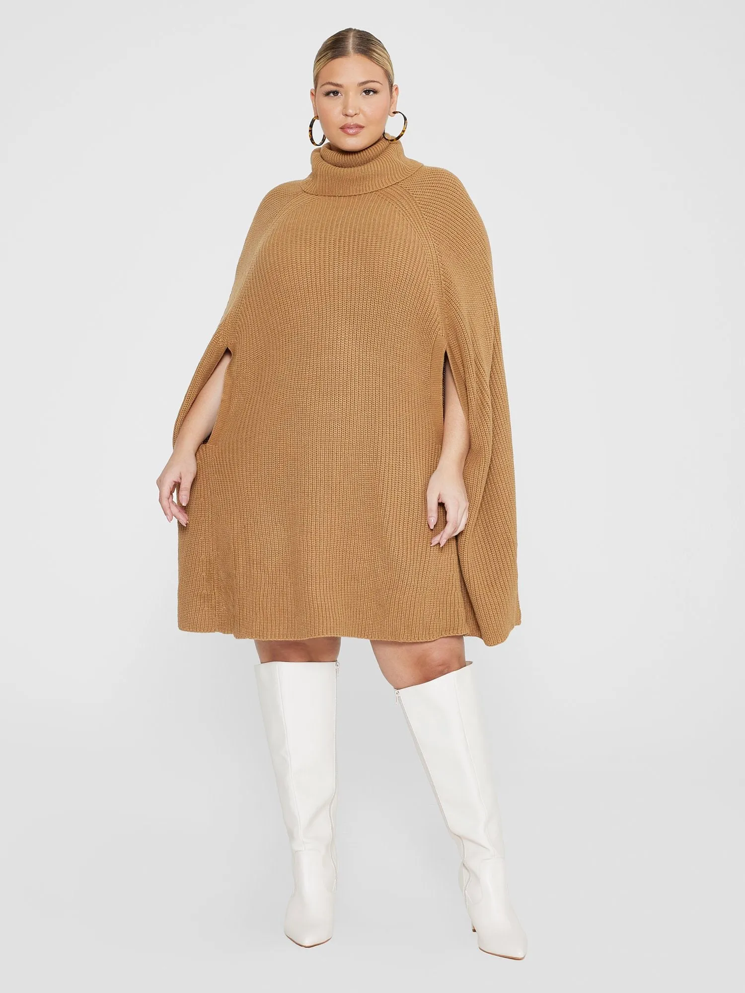 Annalise Cape Sweater Dress