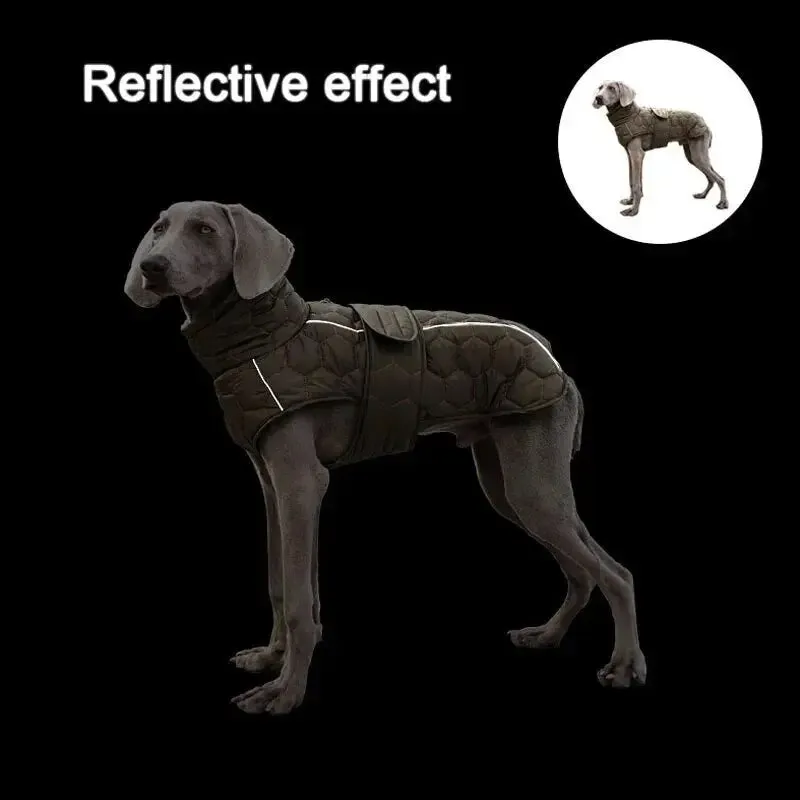 Anniepaw Highland Hound Reflective Winter Coat: Luxe Warmth for All Breeds