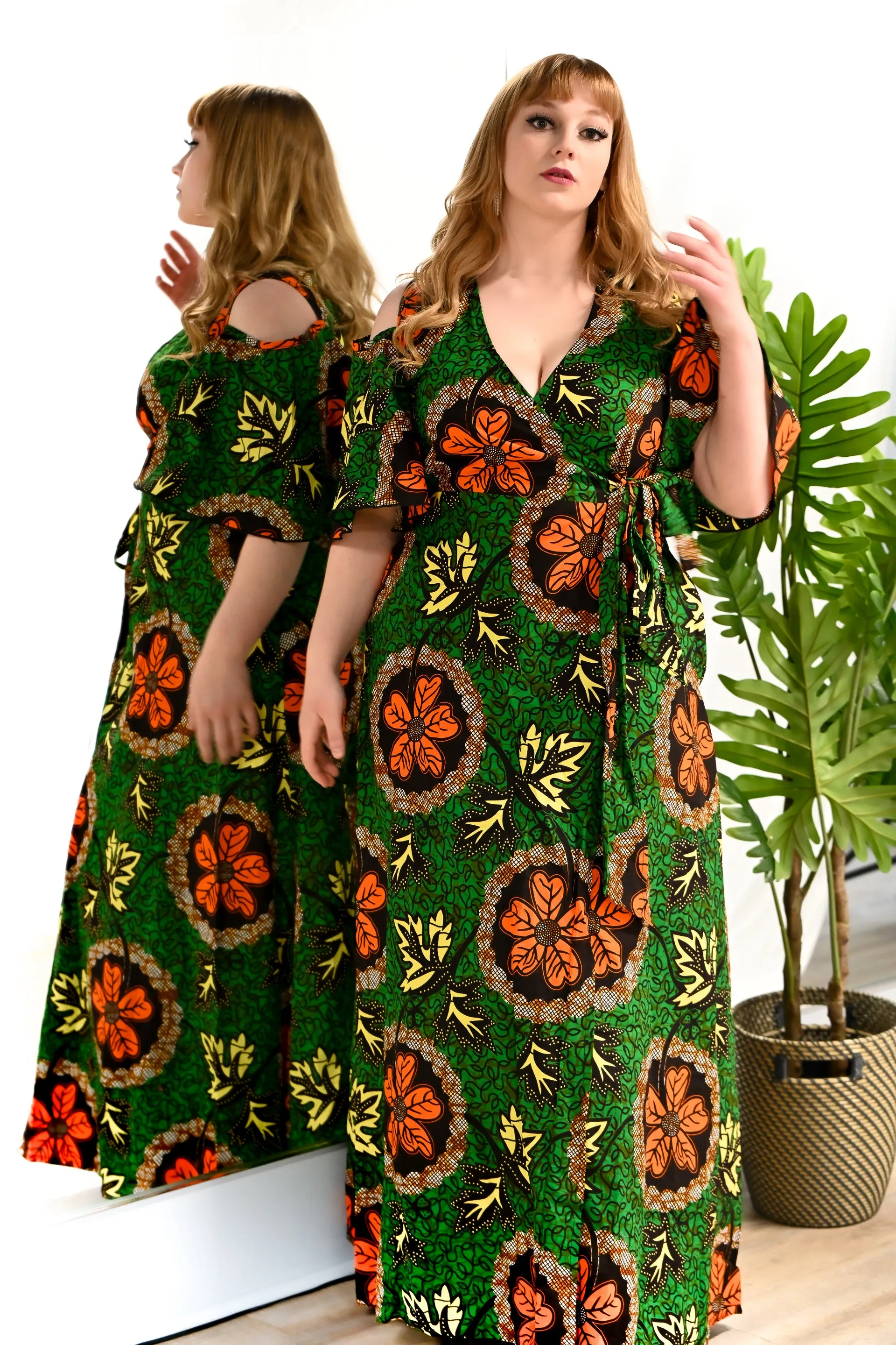 Arewa Wrap Dress