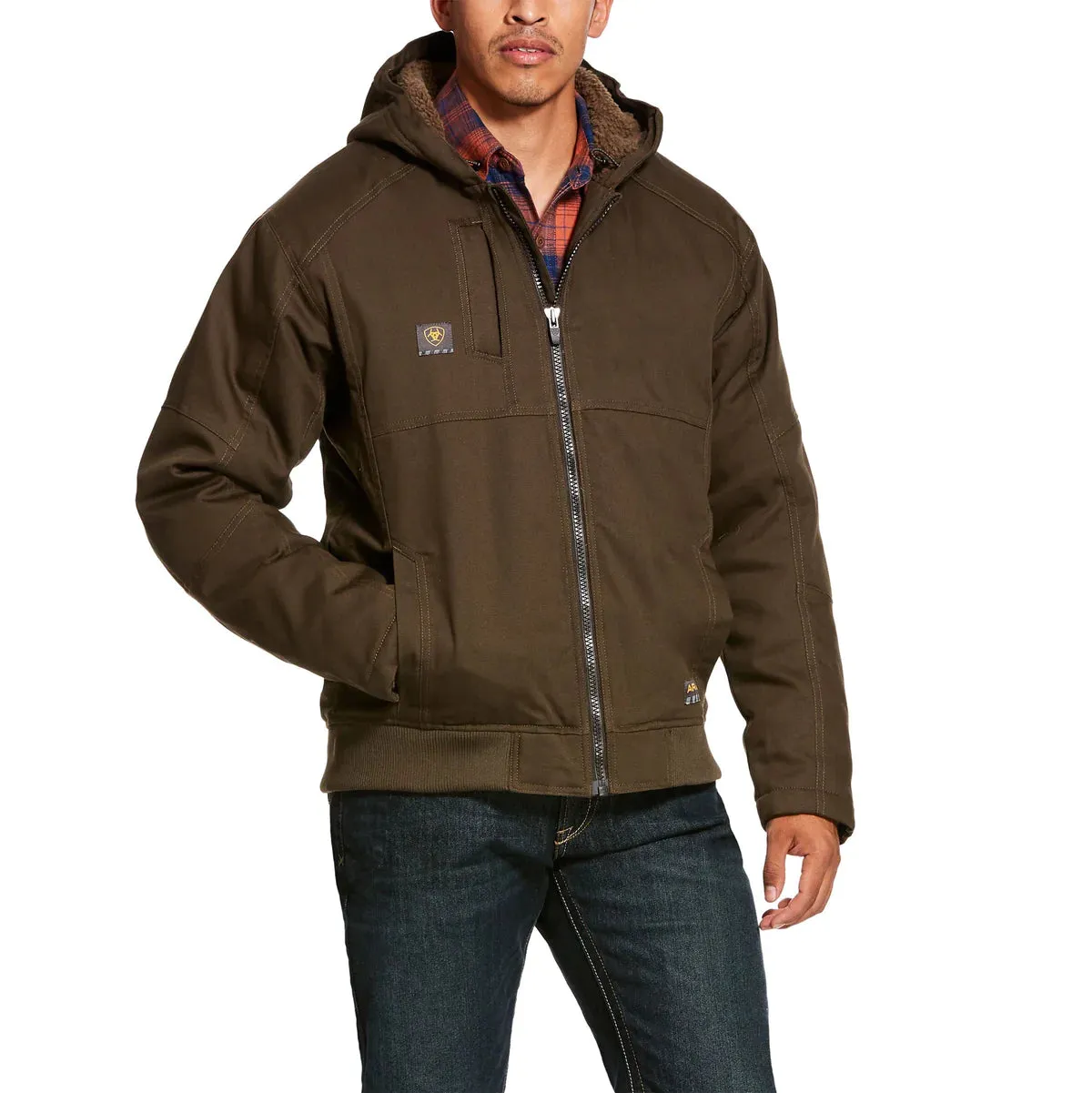 Ariat | Men's Rebar DuraCanvas Jacket | Wren