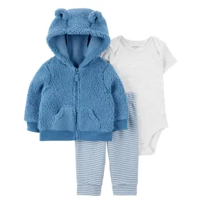 Baby Boys' 3-Piece Bear Jacket Set 1R981310