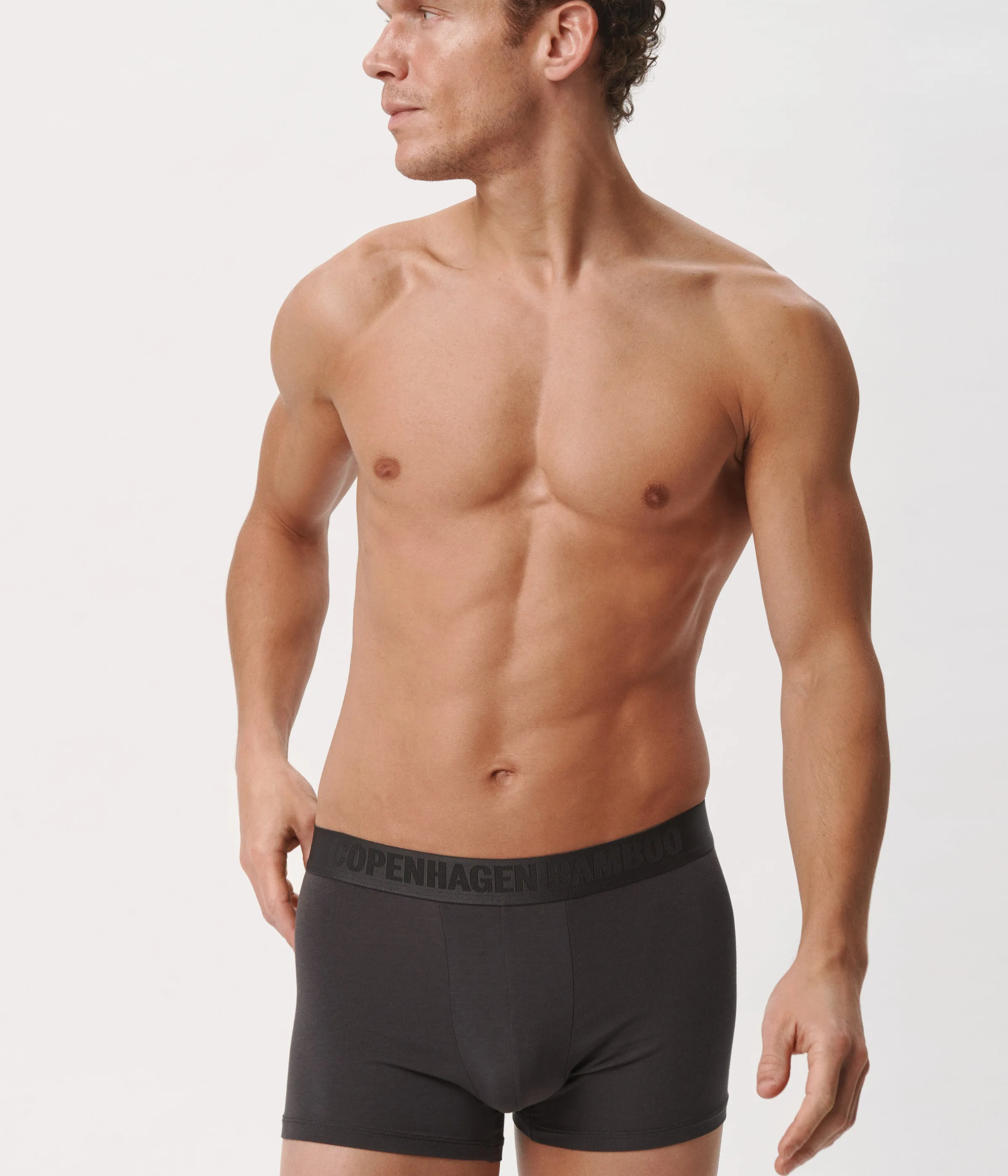 Bamboo underwear - 3 pack black - navy - grey