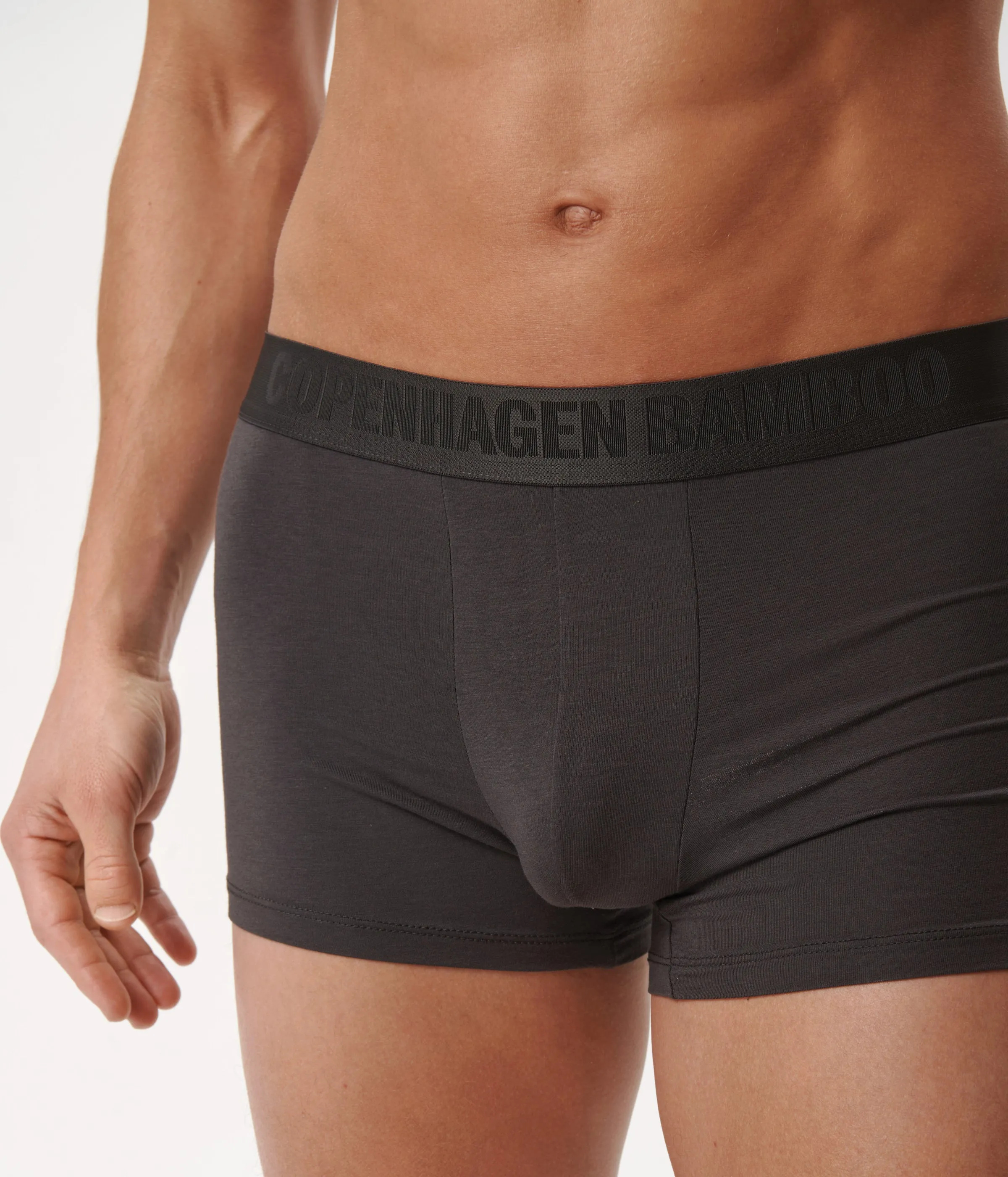 Bamboo underwear - 3 pack black - navy - grey