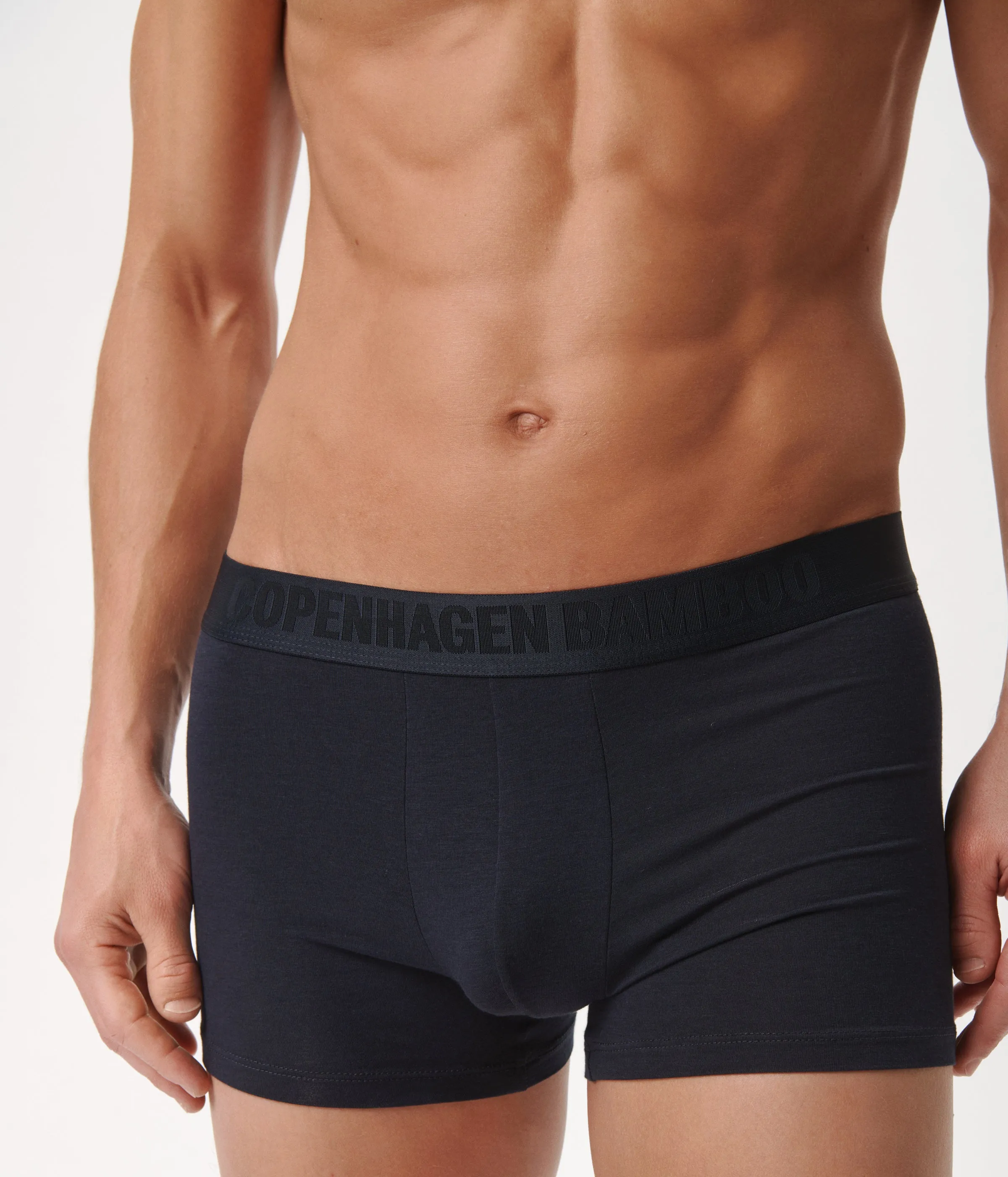 Bamboo underwear - 3 pack black - navy - grey