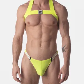 Barcode Berlin Thong Ronak Neon Green White Black