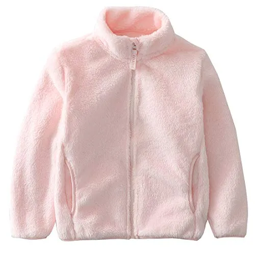 Big Girl Coral Fleece Lightweight Jacket