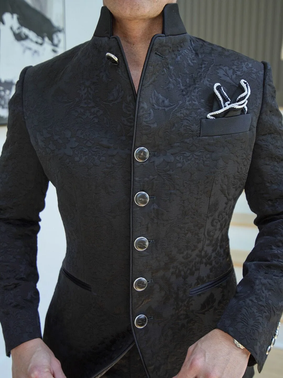 Black Fiore Mandani Jacket