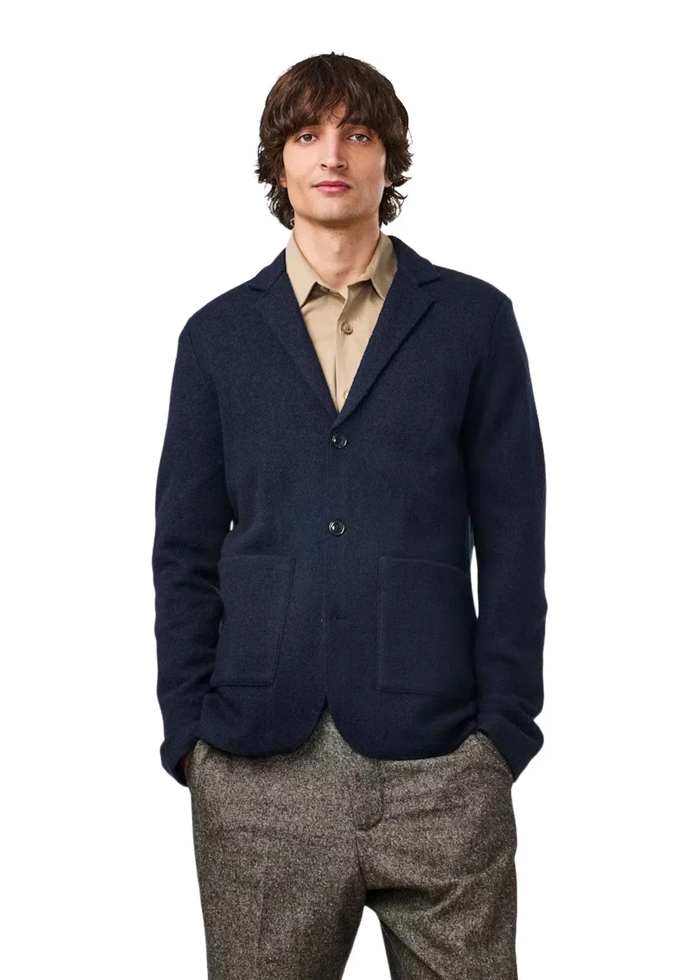 Blazer Boiled 6398 - Navy Blue