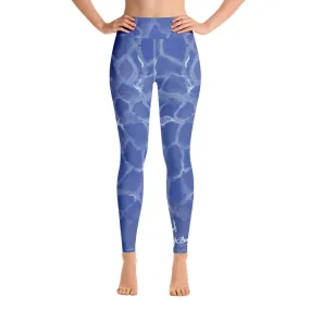 Blue Pool Yoga Leggings