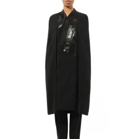 Cape Coat in Black