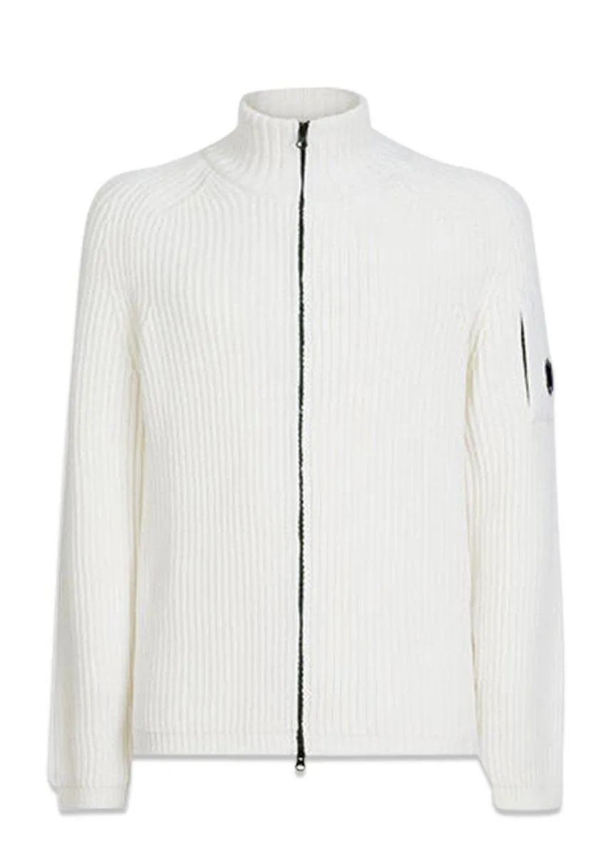 Cardigan Merino Wool - Gauze White