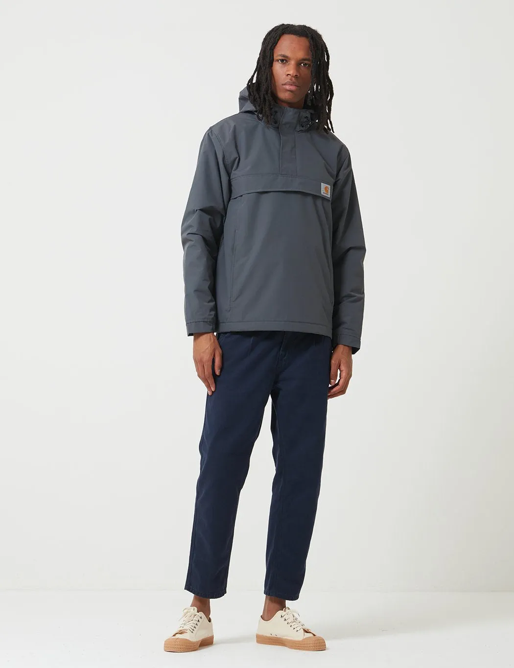 Carhartt-WIP Nimbus Half-Zip Jacket (Fleece Lined) - Blacksmith