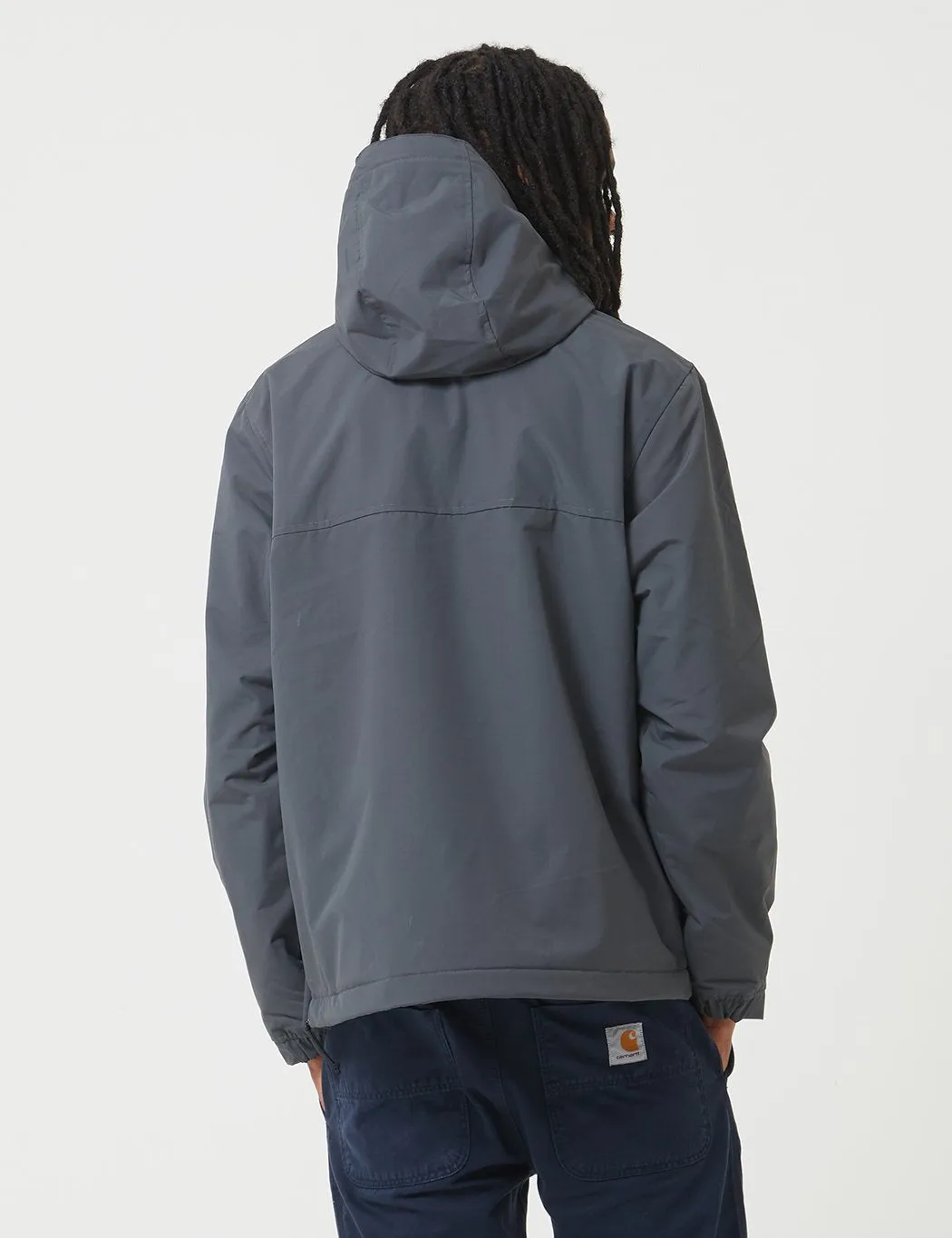 Carhartt-WIP Nimbus Half-Zip Jacket (Fleece Lined) - Blacksmith