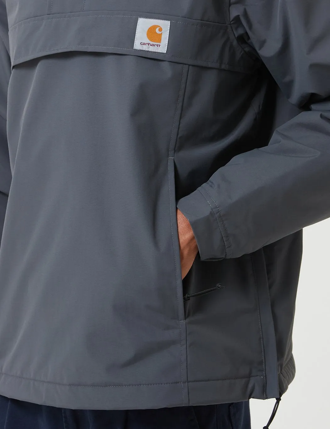 Carhartt-WIP Nimbus Half-Zip Jacket (Fleece Lined) - Blacksmith