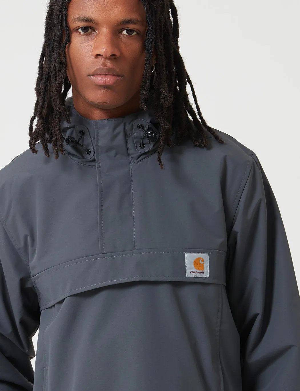 Carhartt-WIP Nimbus Half-Zip Jacket (Fleece Lined) - Blacksmith