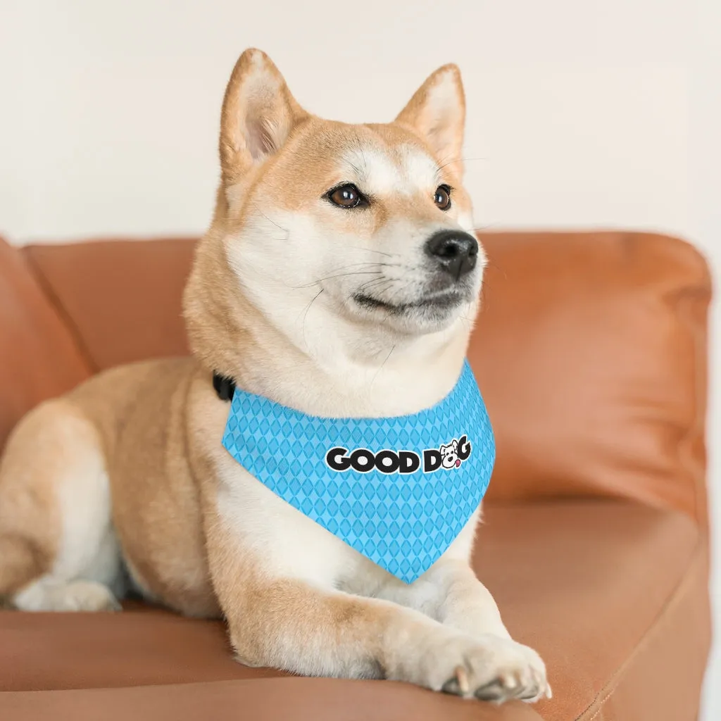 Checkered Pet Bandana Collar