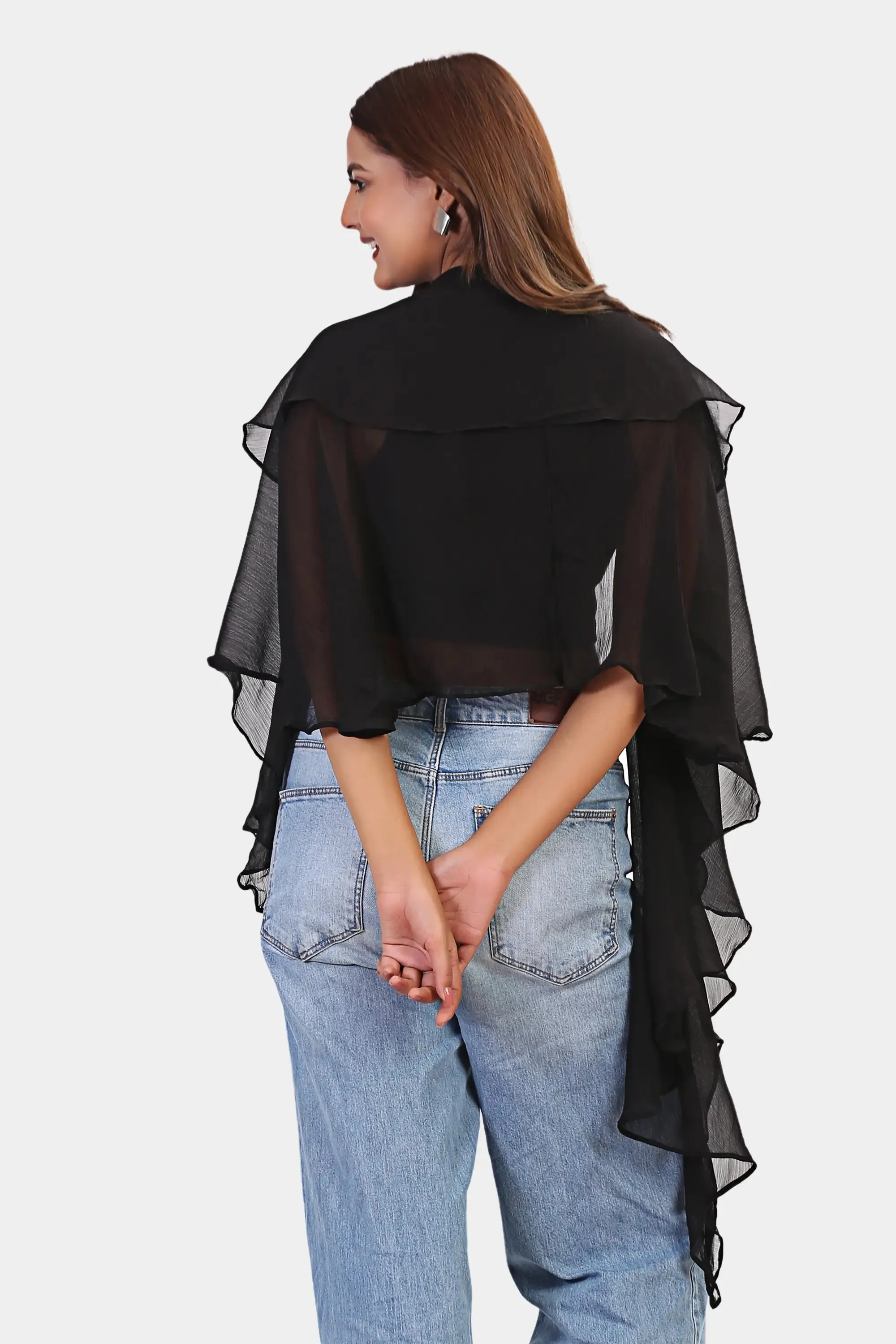 Chiffon Sheer Cardigan Wraps for Women