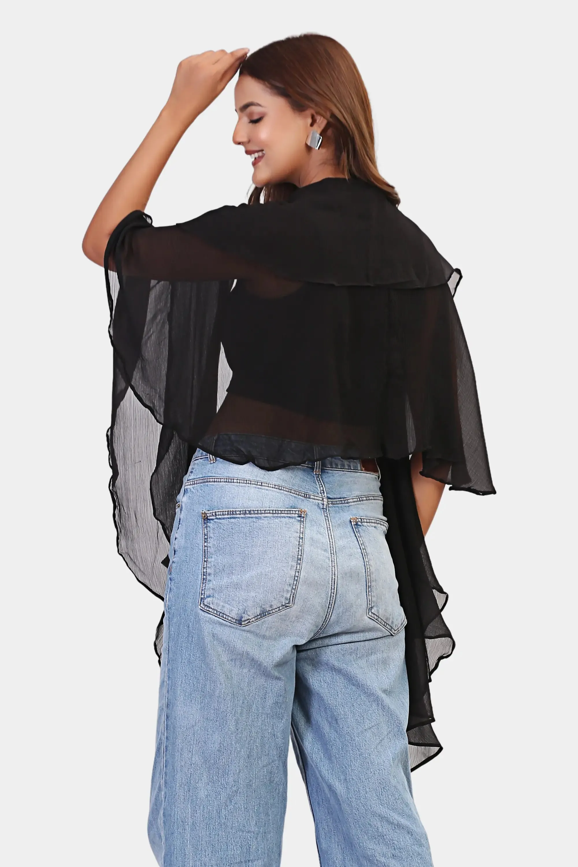 Chiffon Sheer Cardigan Wraps for Women