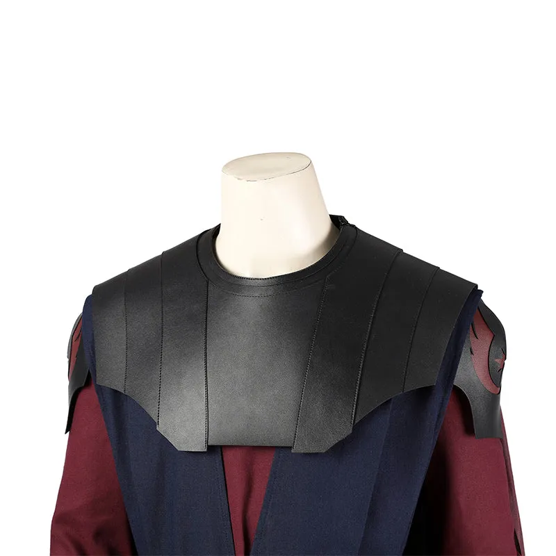 Clone Wars Anakin Cosplay Costume Star Wars Anakin Skywalker Uniform Halloween Cloak Outfits