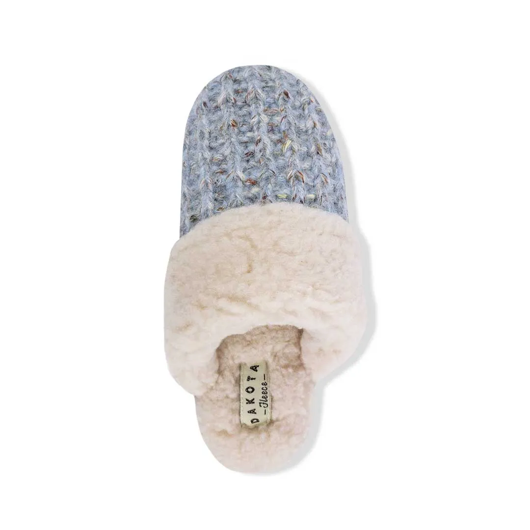 Dakota Fleece - Women's Memory Foam Clogs Slippers (SLF4768ADF BLUMUL)