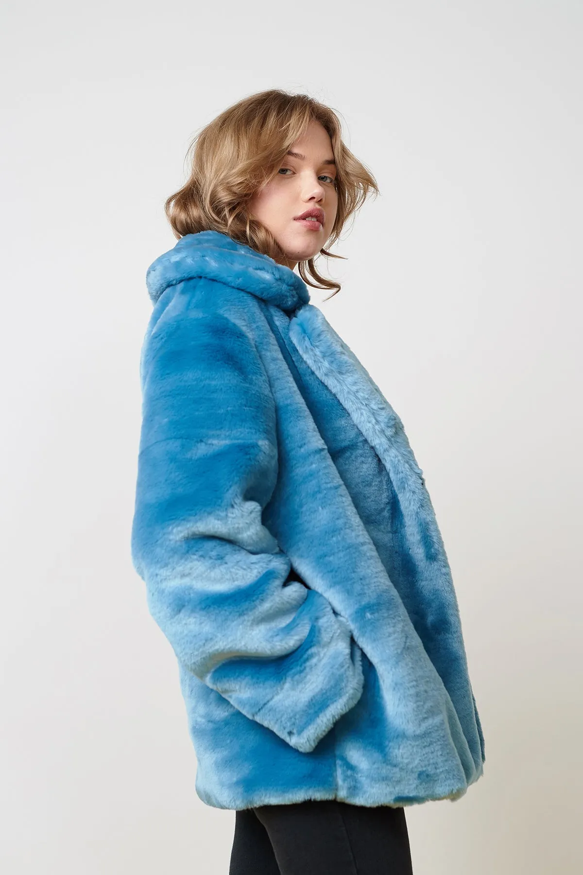 Dani Coat - Powder Blue