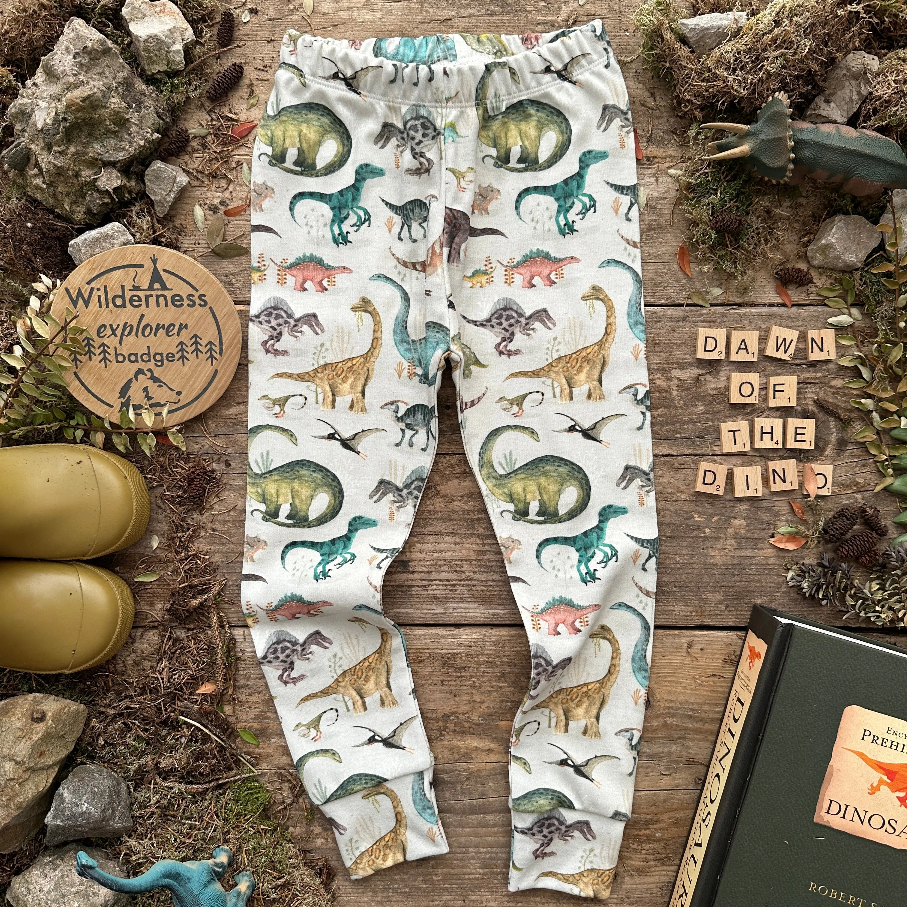 Dawn Of The Dino Slim Fit Leggings