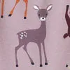 Deer Print Wraparound Babygrow