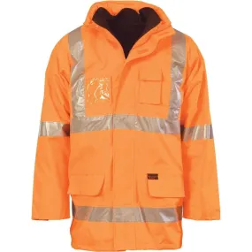 Dnc Workwear Hi-vis Cross Back D/n 6-in-1 Jacke  - 3997