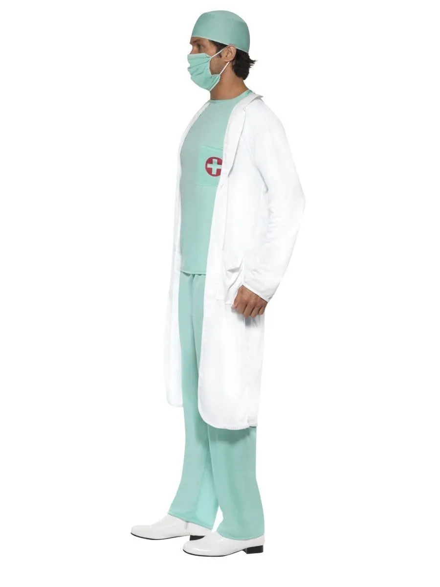 Doctor Scrubs and Lab Coat Costume