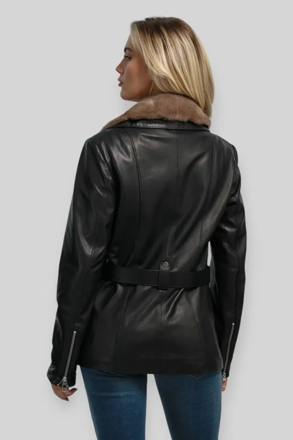 Elda Classic Leather Jacket