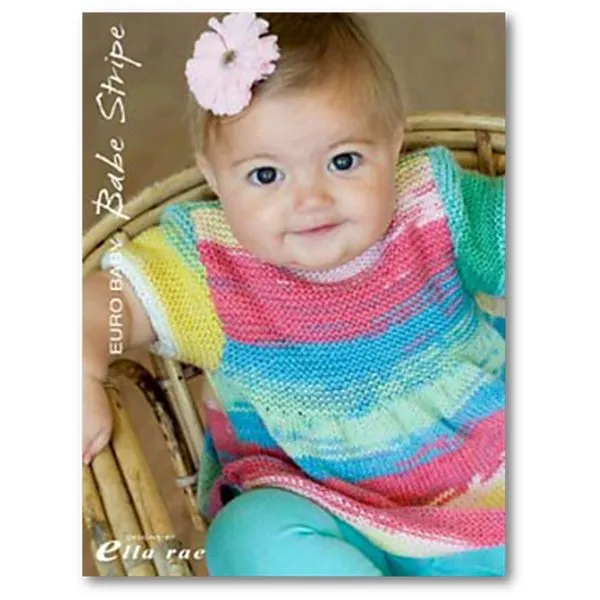 Euro Baby Babe Stripe Pattern Book by Ella Rae