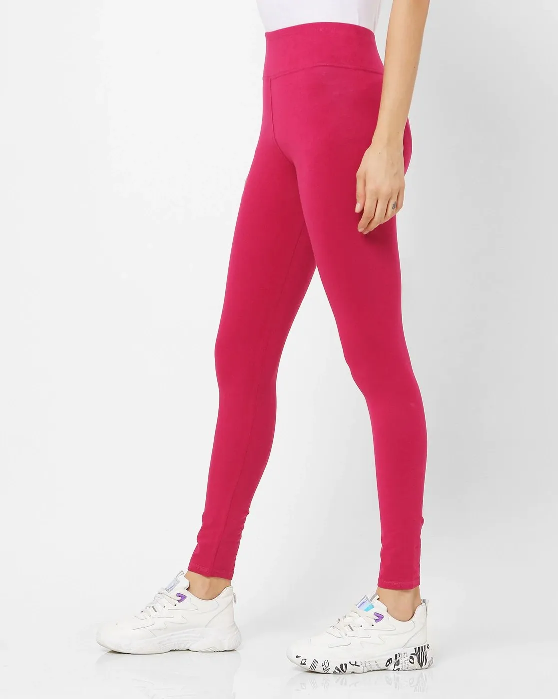 Everyday Fitness Ankle lenght Leggings for Women Pink