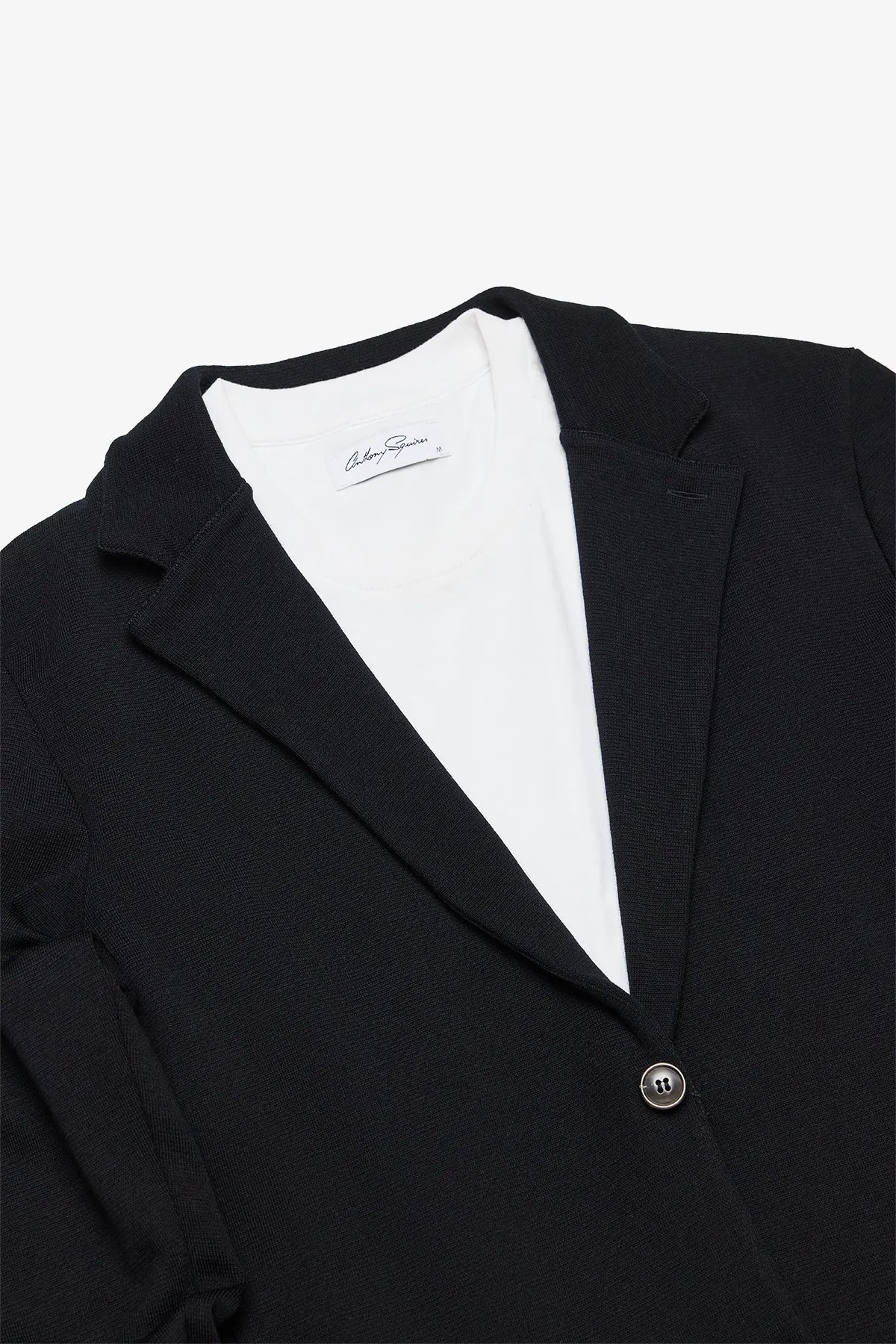 Flo - Black Cardigan Blazer