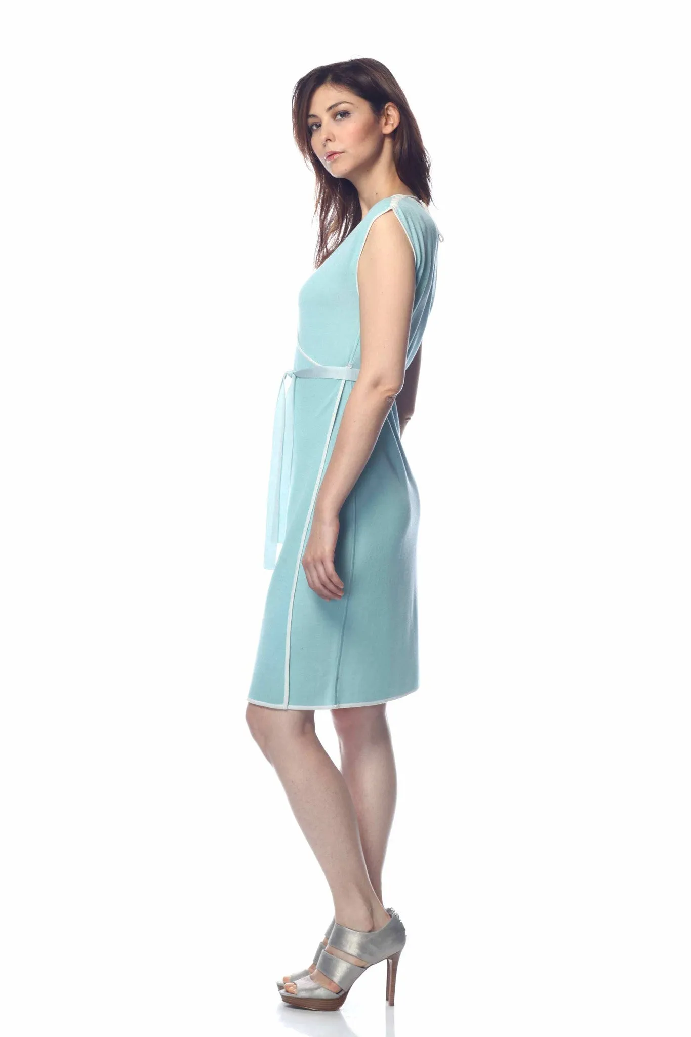 Florentina 100% Silk Reversible 4-Way Dress/Cardigan