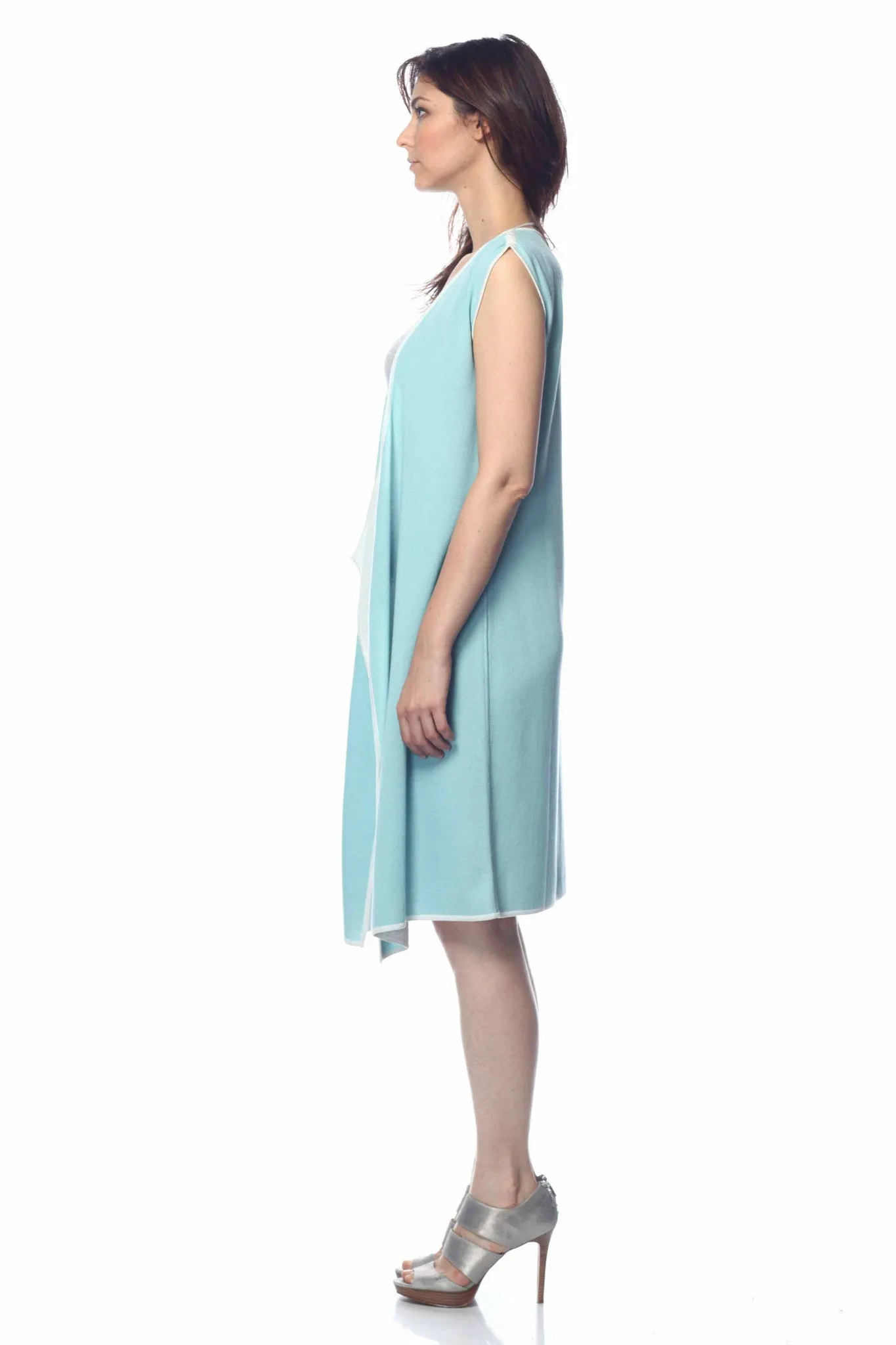 Florentina 100% Silk Reversible 4-Way Dress/Cardigan