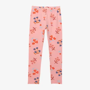 Girls' blush leggings