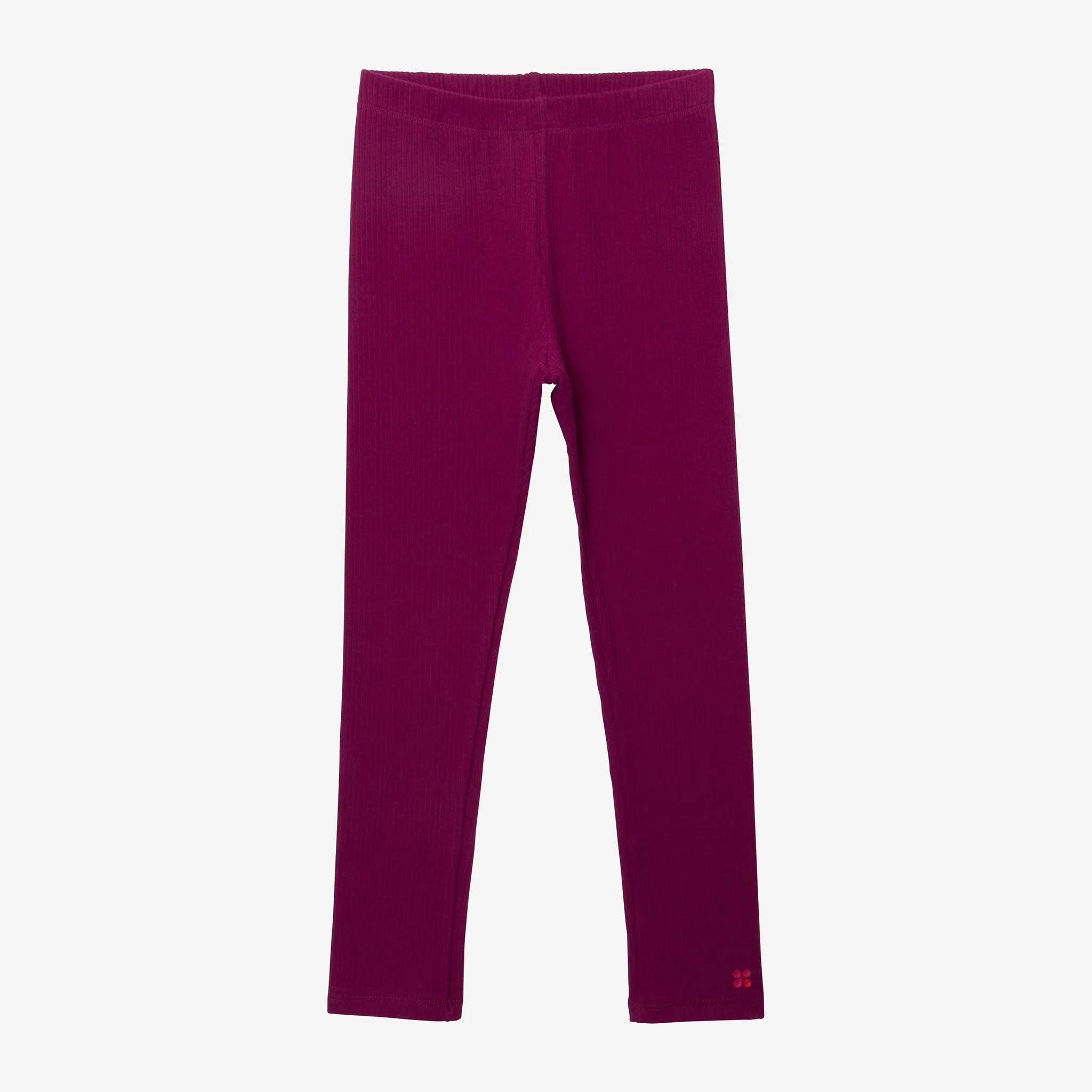 Girls' purple leggings