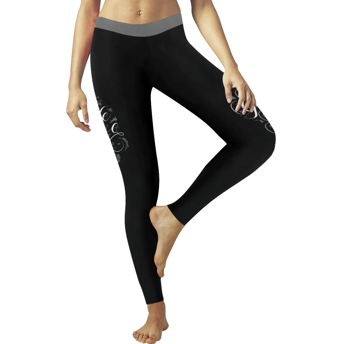 He Gave It All Soft Leggings For Women - Christian Leggings For Women